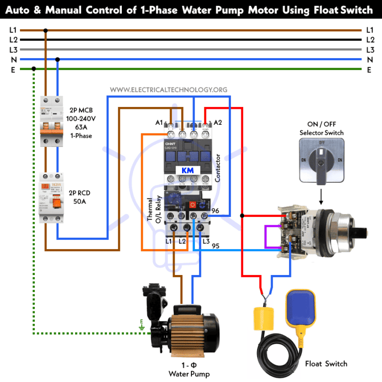 Float Switch Wiring Diagram For Water Pump Float Septic Sy