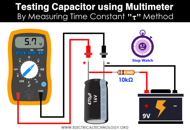 How to Test a Capacitor Using Digital and Analog Multimeter?