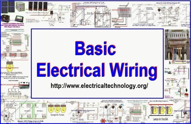 Basic Electrical Wiring installation diagrams