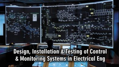 Design, Installation & Testing of Control & Monitoring Systems in Electrical Engineering