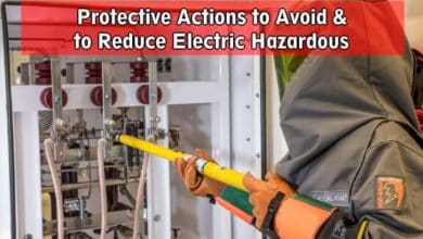 Protective Actions to Avoid & to Reduce Electric Hazardous