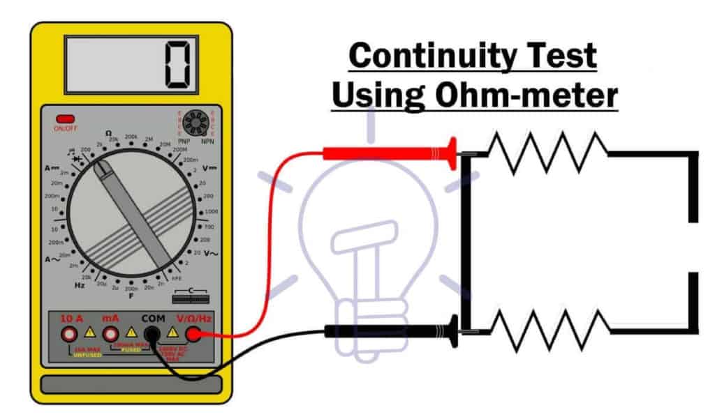 How To Perform a Continuity Test for Electric Components with Multimeter?