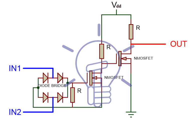 xor gate transistor diagram 4 transistors