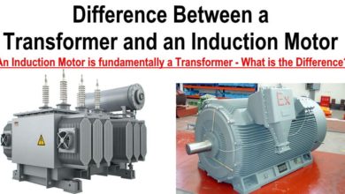 Difference between Induction Motor and Transformer