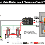 How to Control Water Heater using 1,2,3 & 4-Way Switches?