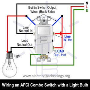 How to Wire an AFCI Combo Switch – AFCI Switch Wiring Diagrams