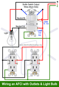 How to Wire an AFCI Combo Switch – AFCI Switch Wiring Diagrams