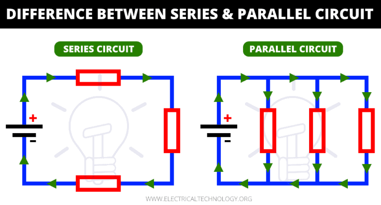 difference-between-series-and-parallel-circuit-comparison