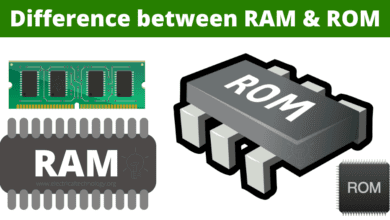 Difference between RAM and ROM