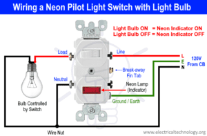 How to Wire a Pilot Light Switch? 2 and 3 Way Wiring