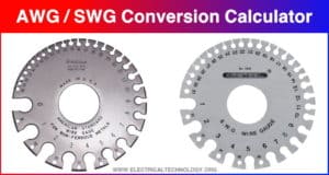 AWG/SWG to mm/mm2, inch/inch2 & kcmil Calculator & Conversion