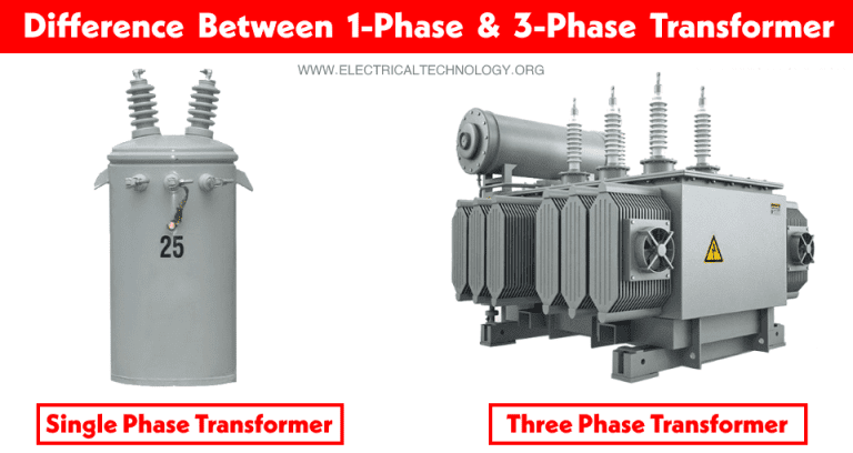 Difference Between Single Phase and Three Phase Transformer