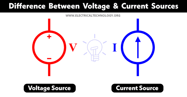 Difference Between Voltage Source And Current Source 9973