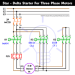 Star - Delta Starter Motor Control Circuit Using LOGO! V8 PLC