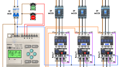 Automatic Sequential Motor Control Using Delta - DVP-14SS PLC