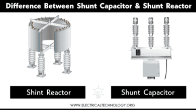 Difference Between Shunt Capacitor and Shunt Reactor