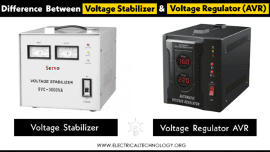 Difference Between Voltage Stabilizer and Voltage Regulator (AVR)