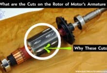 Cuts on the Rotor of Motor’s Armature?