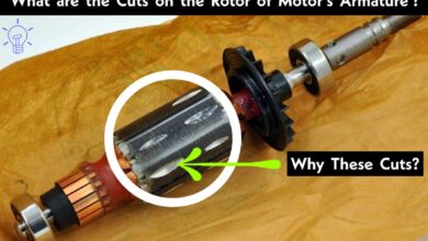 Cuts on the Rotor of Motor’s Armature?