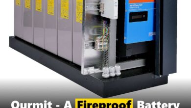 Qurmit - 95% Recyclable Fireproof Battery with 20 Years of Lifespan