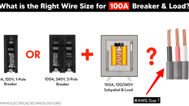 Right Wire Size for 100-Amp Breaker