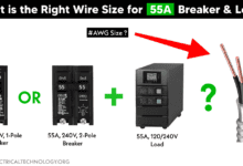 Right Wire Size for 55A Breaker