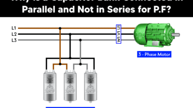 Why is a Capacitor Bank Connected in Parallel For P.F Improvement